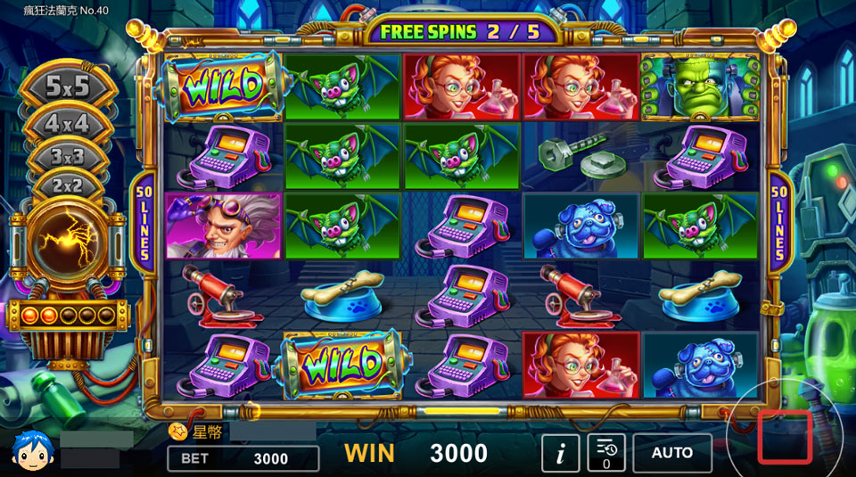 KC888 | 瘋狂法蘭克 科技怪人的SLOT冒險之旅