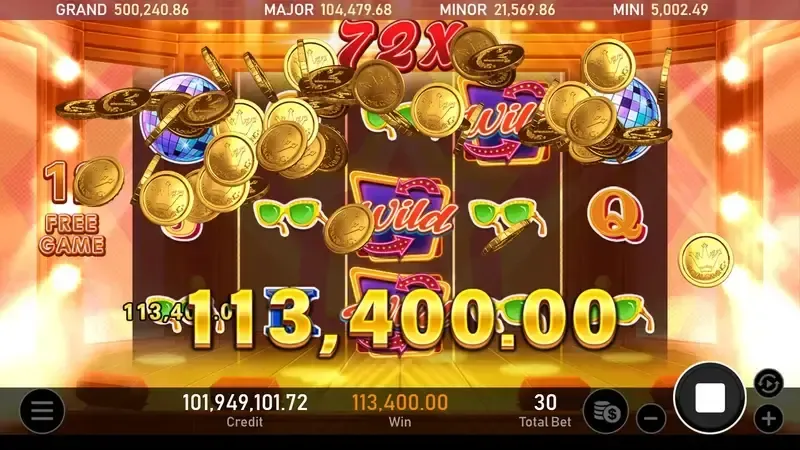 嗨起來老虎機遊戲畫面